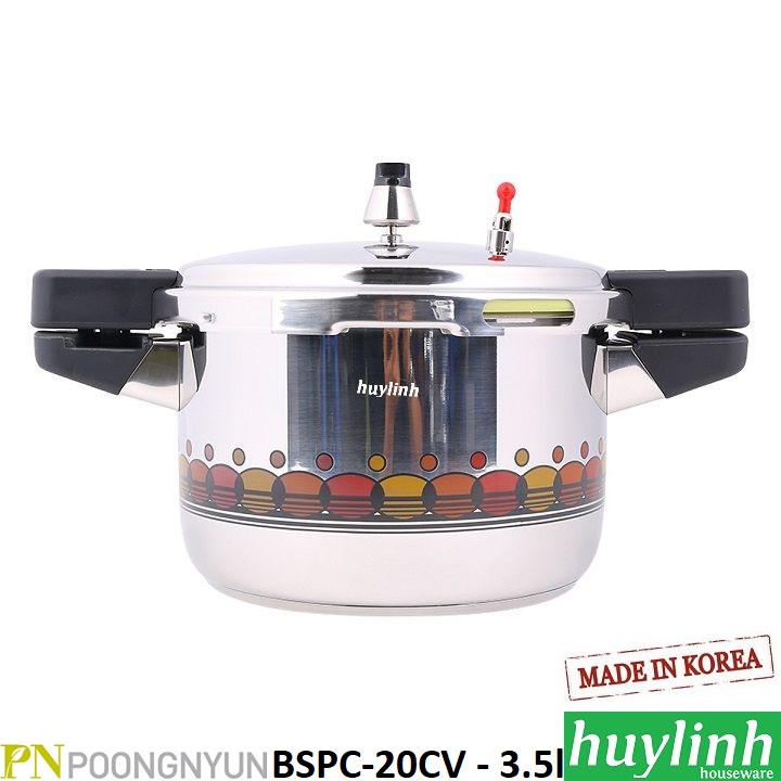 Nồi áp suất inox poongnyun bspc-20cv - 3.5 lít - made in hàn quốc