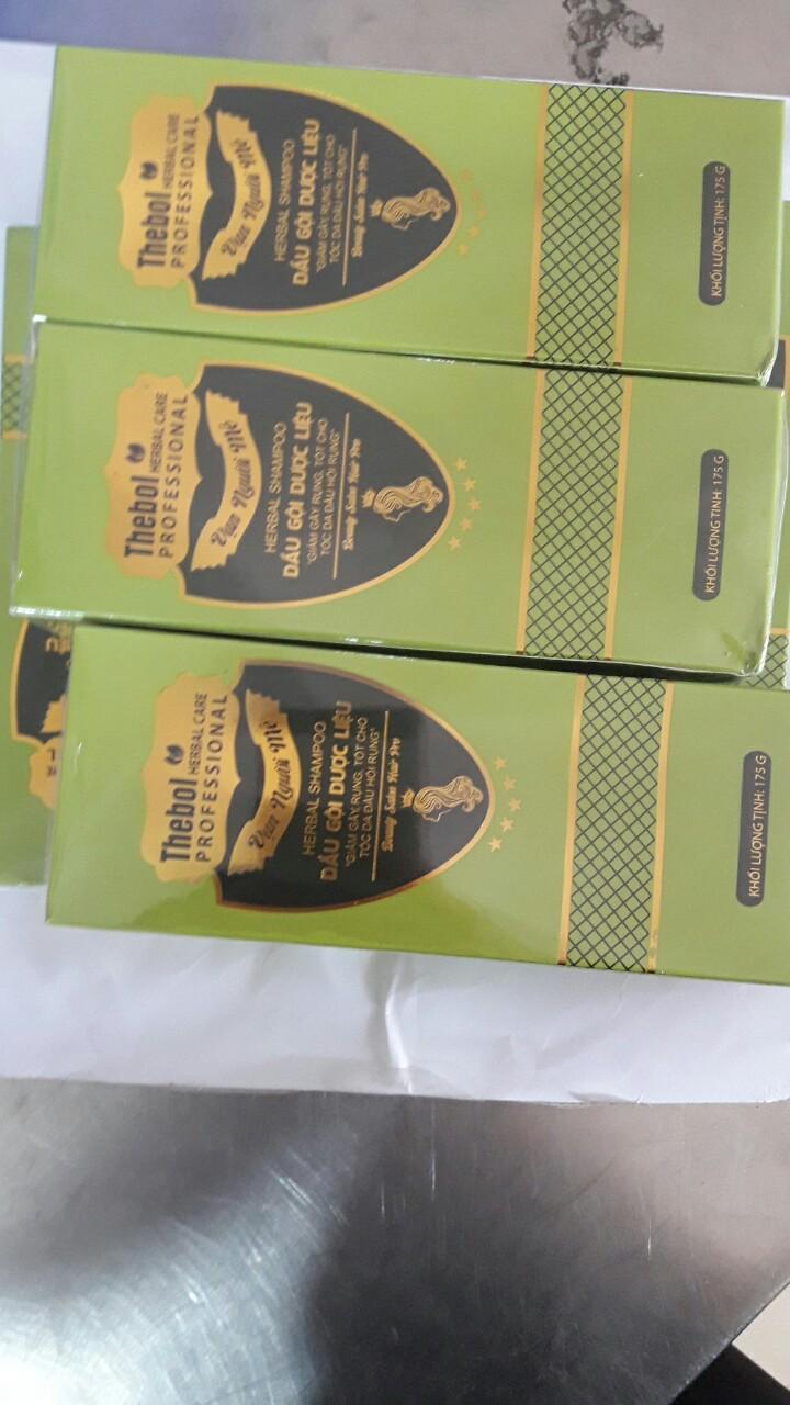 5 CHAI DẦU GỘI DƯỢC LIỆU THEBOL (màu xanh)