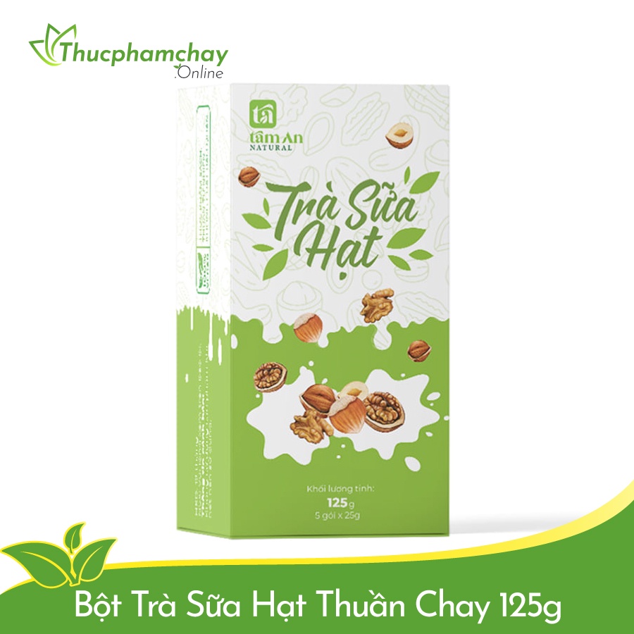 Bột trà sữa hạt thuần chay 125g