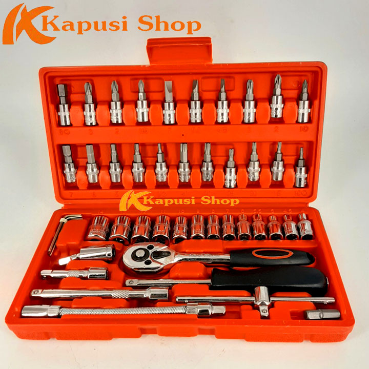 Bộ dụng cụ mở ốc đa năng 46 món kapusi