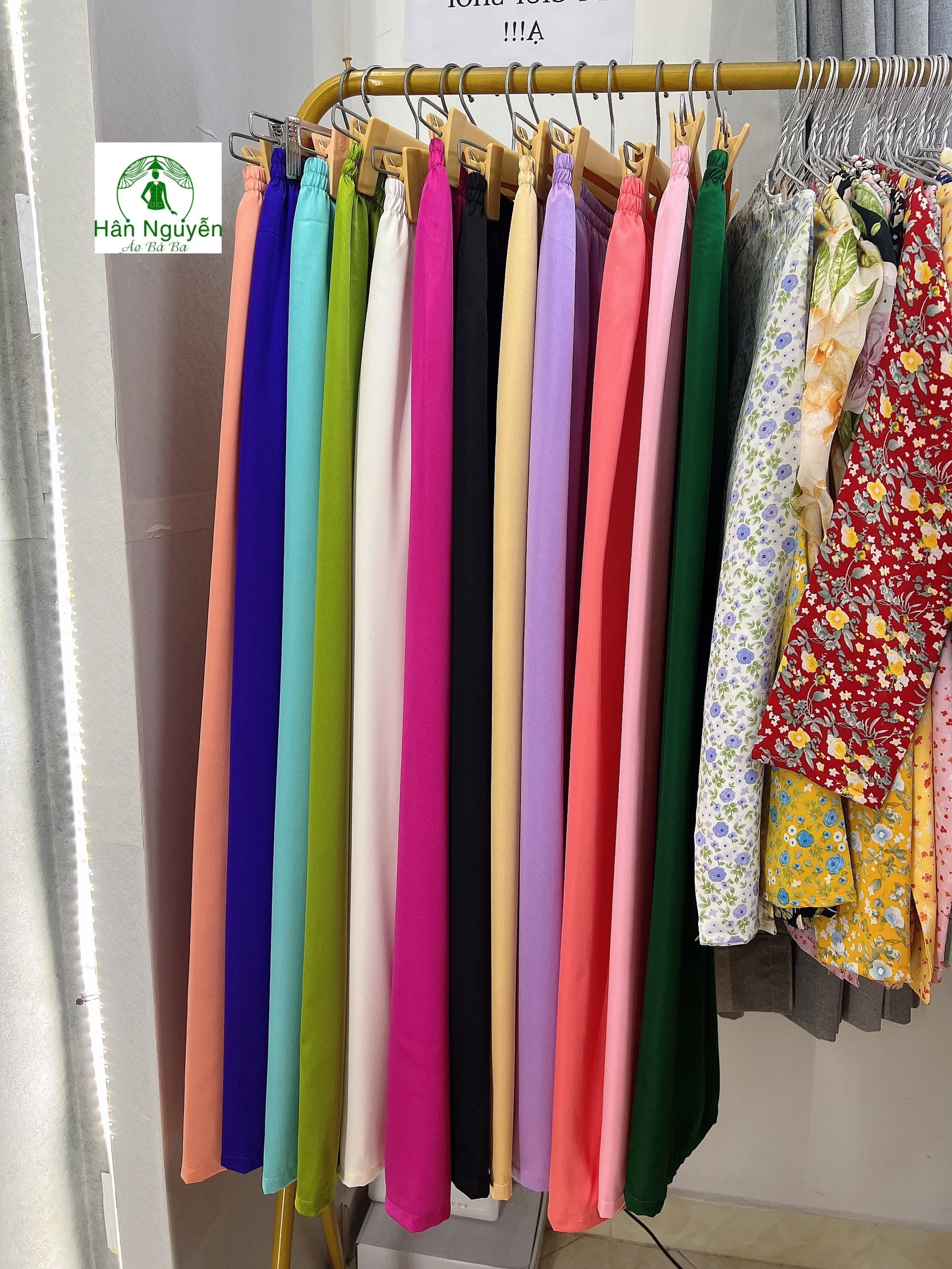 B.Q57 - Quần Lẻ Lụa Ngọc Trai Dày Lưng Thun Có Túi Nhỏ