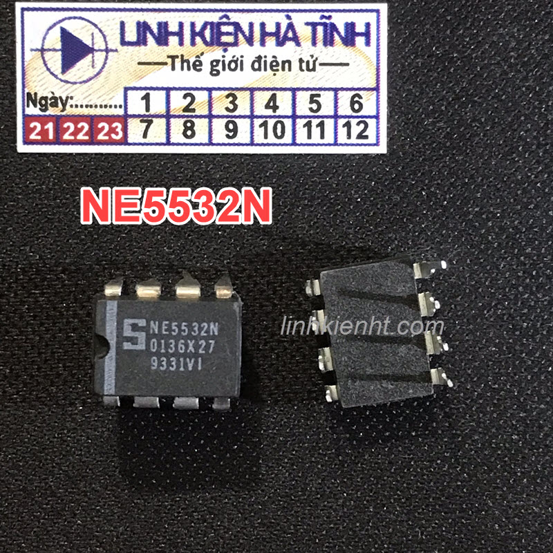 Combo 2 con IC NE5532N NE5532 hãng S chất lượng cao