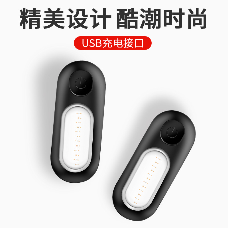 Đèn Hậu Xe Đạp USB Đèn Hậu Đạp Xe Có Thể Sạc Lại Cảnh Báo Đi Xe Đêm Đèn