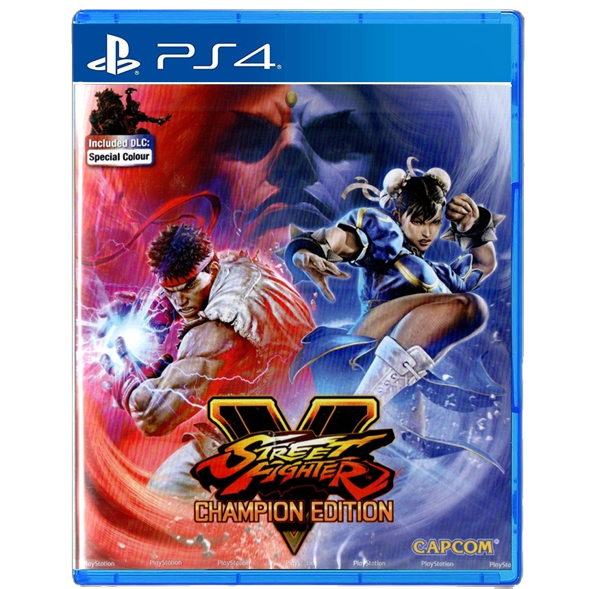 Đĩa game ps4 street fighter v champion edition eu