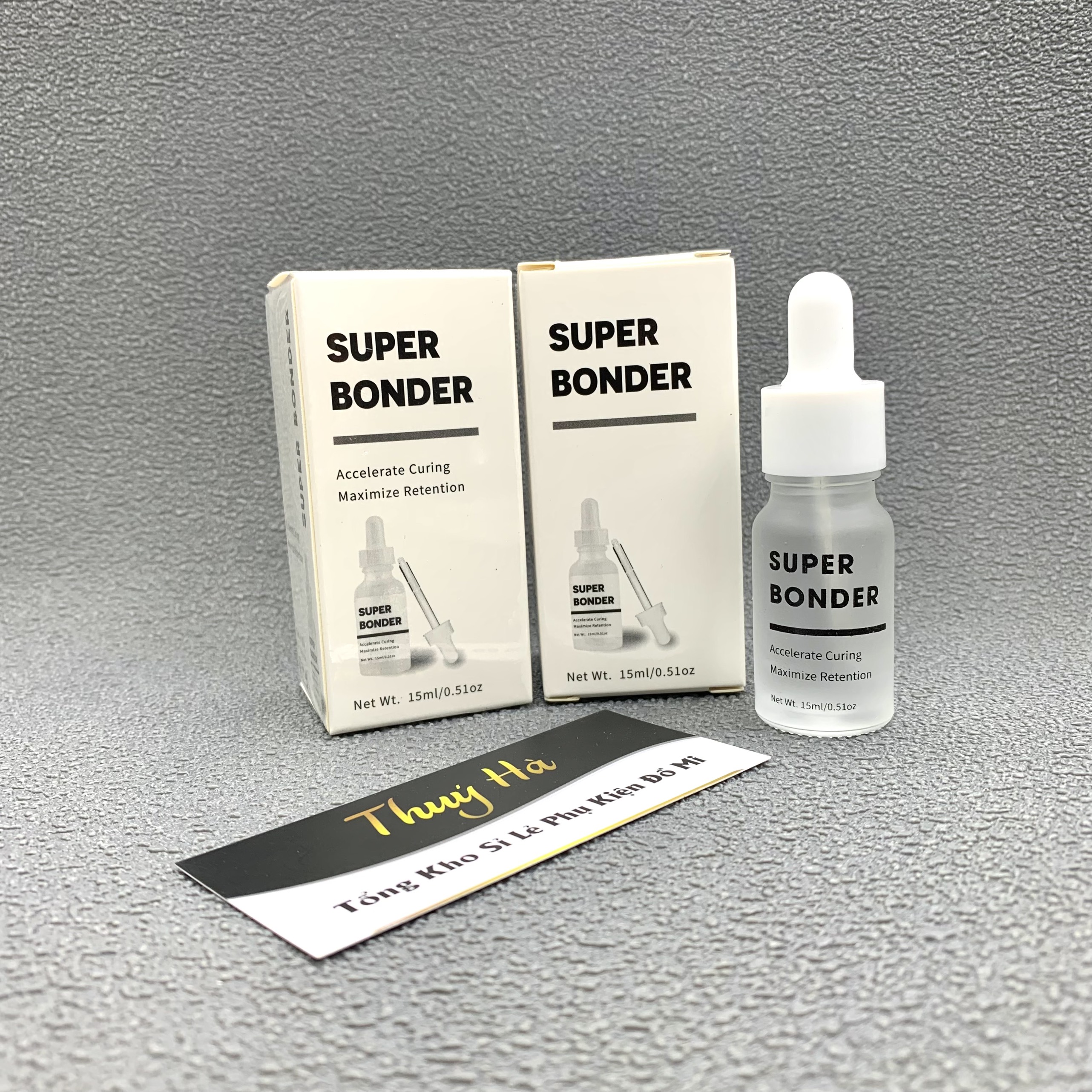 Dưỡng bền mi super bonder - dụng cụ nối mi - thúy hà eyelash
