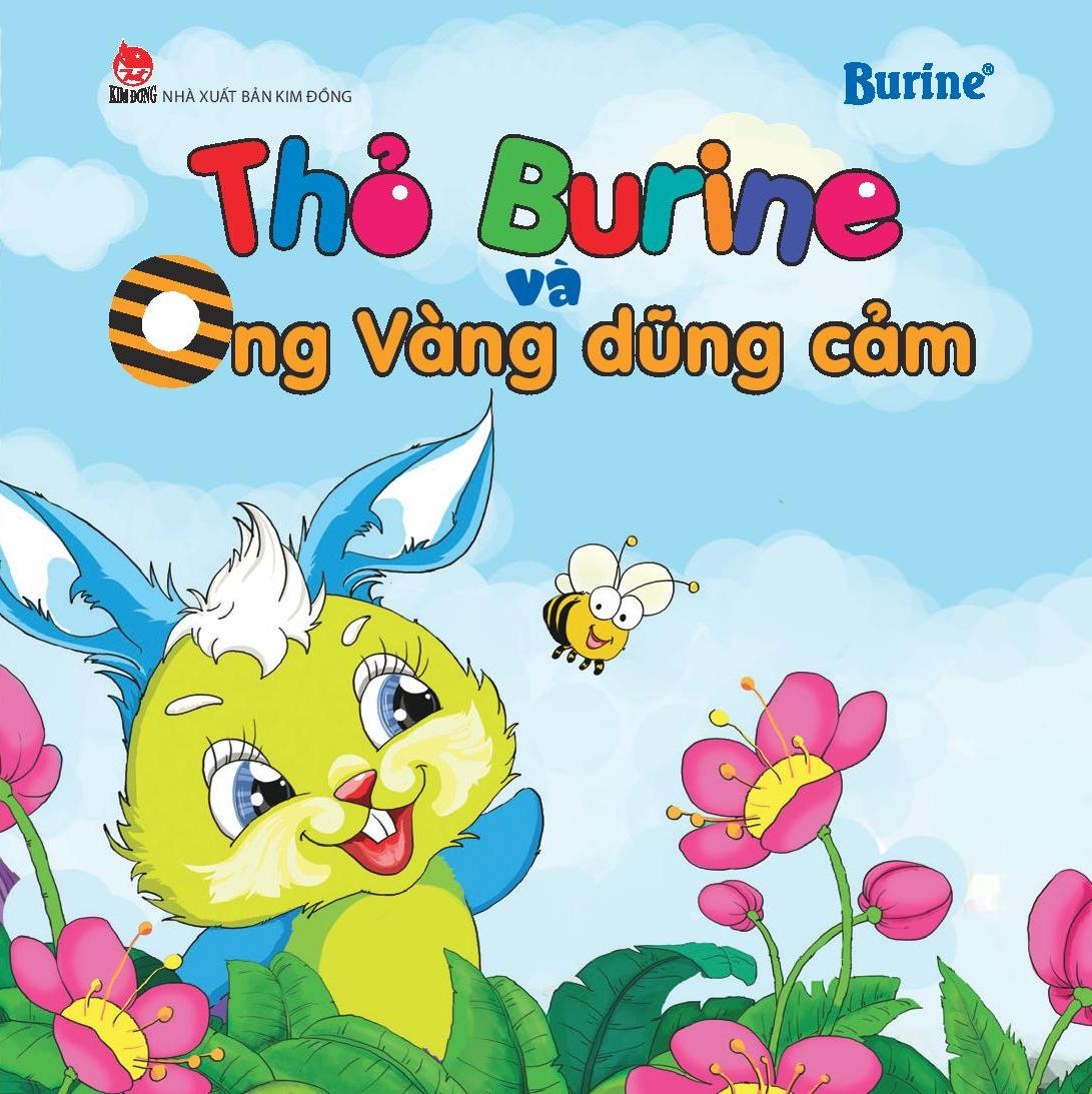 (Quà tặng không bán) Truyện thiếu nhi thỏ Burine