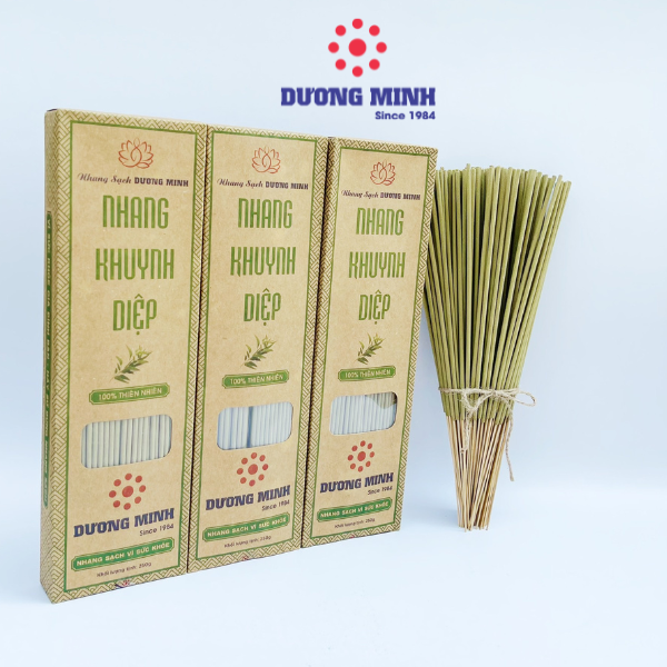 Combo 3 hộp nhang Khuynh Diệp Dương Minh nhang sạch 100% thành phần tự nhiên nhang thơm an toàn nhang không hóa chất
