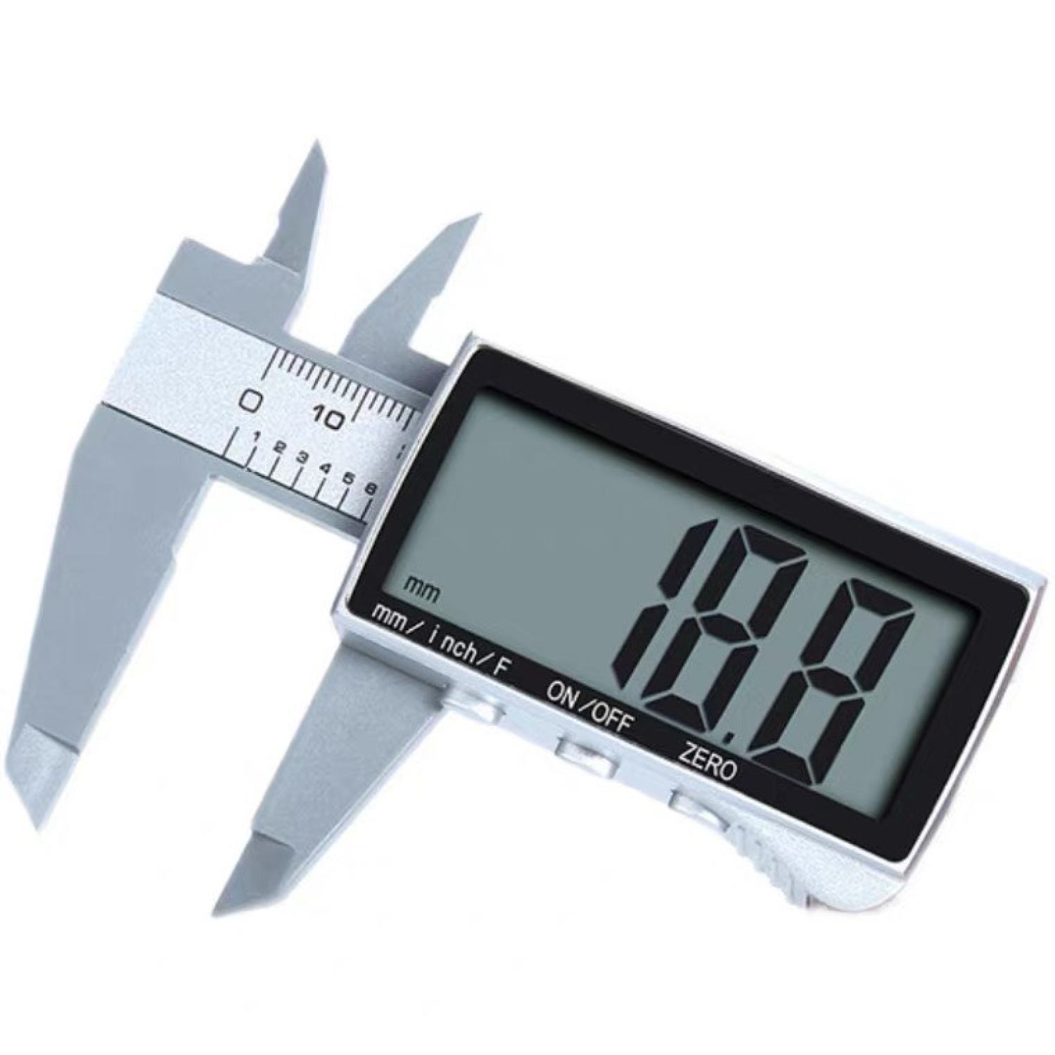 Thước đo chân mày điện tử 150mm màn hình LCD lớn dễ đọc độ bền cao