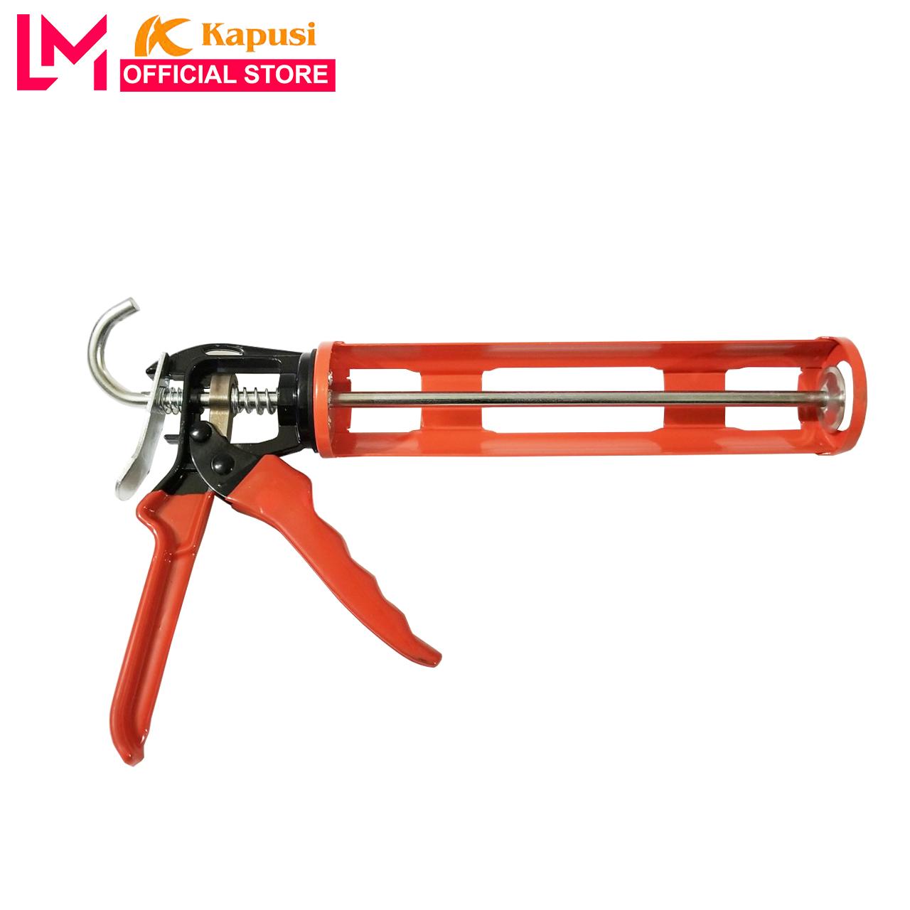 Dụng cụ bắn keo Silicon Kapusi cao cấp tay bọc cao su - Bảo hành 6 tháng