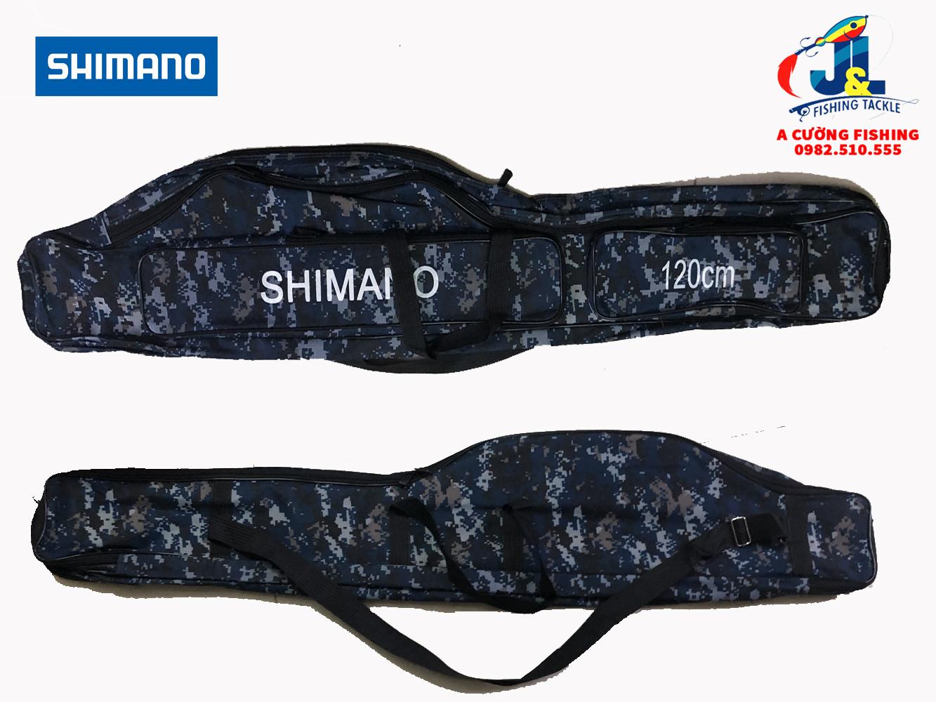 Túi Đựng Cần Câu Shimano Từ 80cm đến 140cm Cao Cấp