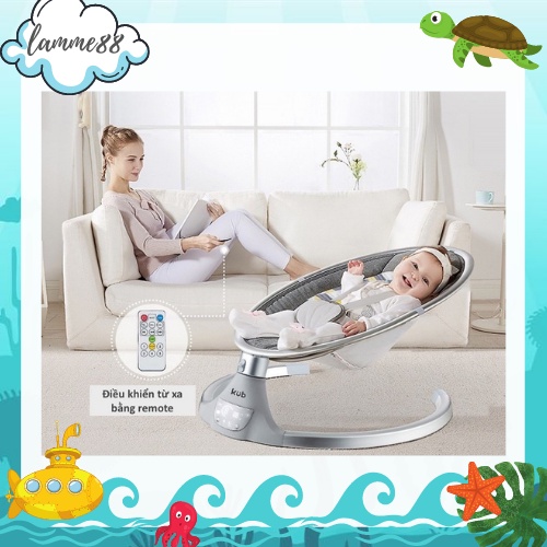 Nôi Kub điện tự động cho bé có nhạc
