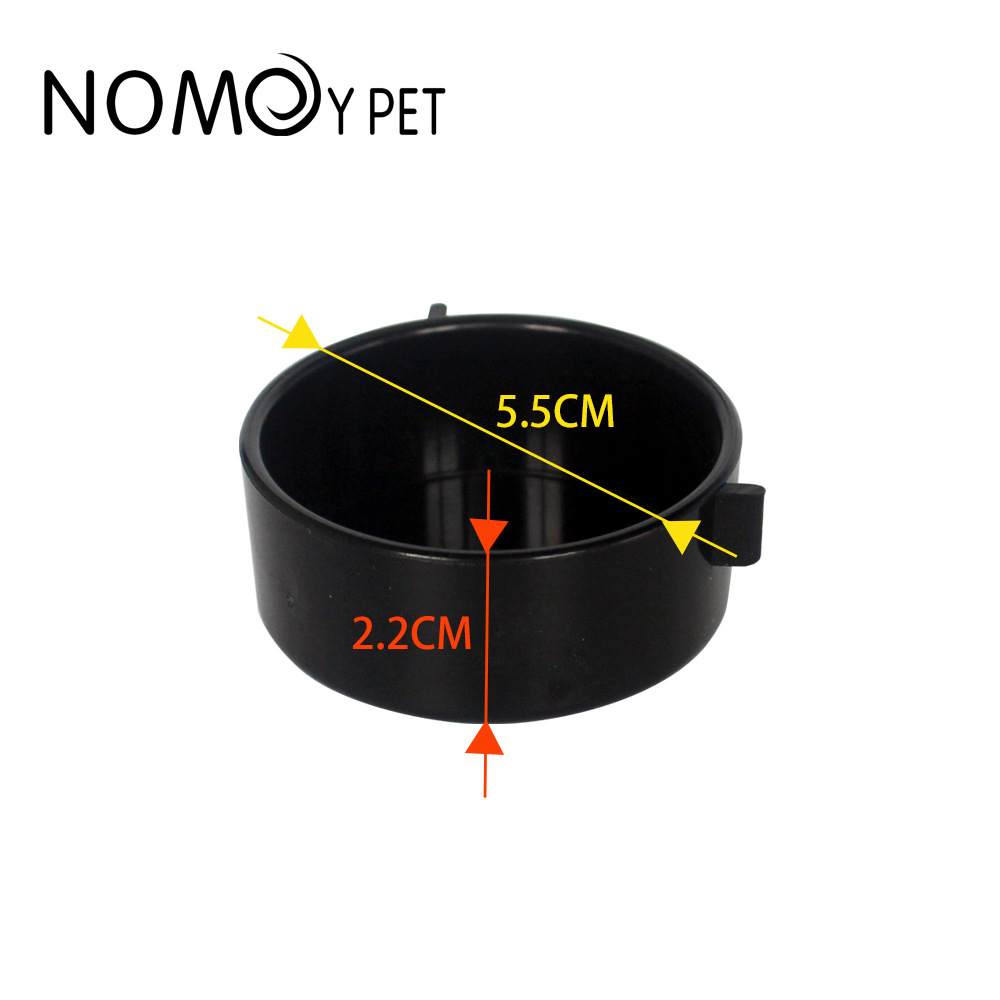 Chén đựng thức ăn cho bò sát nomoy, bát chứa sâu mini cho thằn lằn, lg,... bằng nhựa