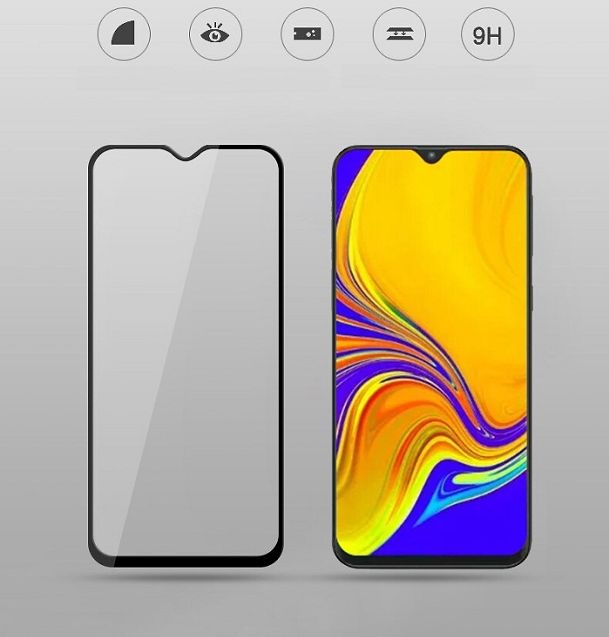 Kính cường lực Full màn cho Samsung Galaxy A02s