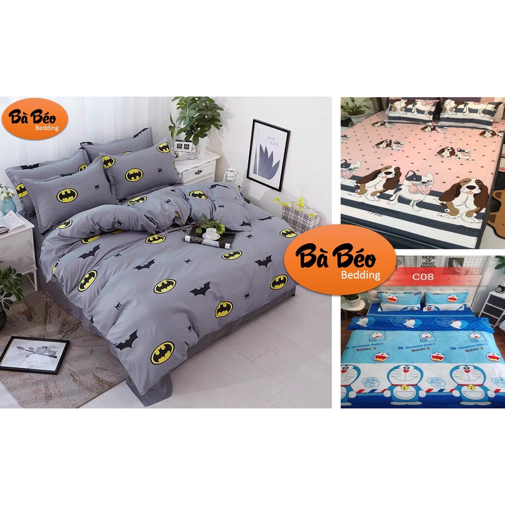 Ga Giường Đai Thun nhiều màu bà béo Bedding