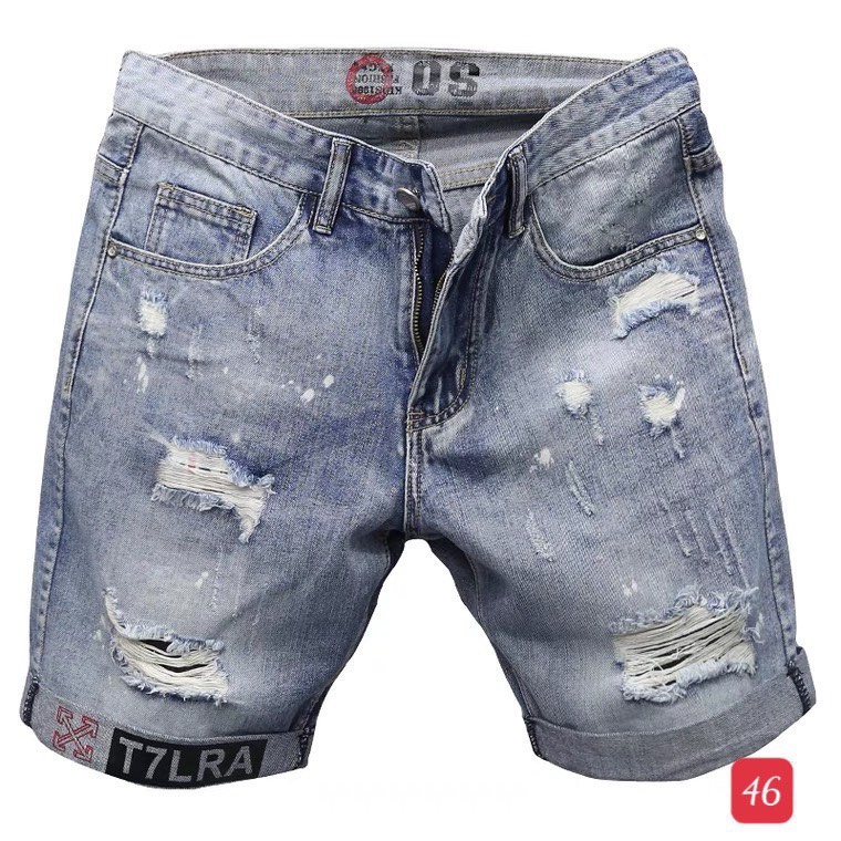 Quần short jean nam cao cấp kiểu dáng năng động thời thượng, thời trang cao cấp thuthaoshop98_ms46