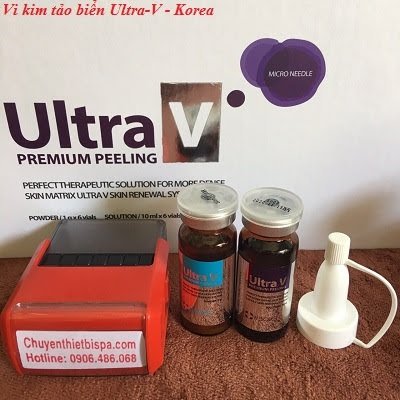 [HCM]Vi Kim Tảo Biển Ultra V Reborn Cell Hàn Quốc (1 Cặp 2 Lọ)