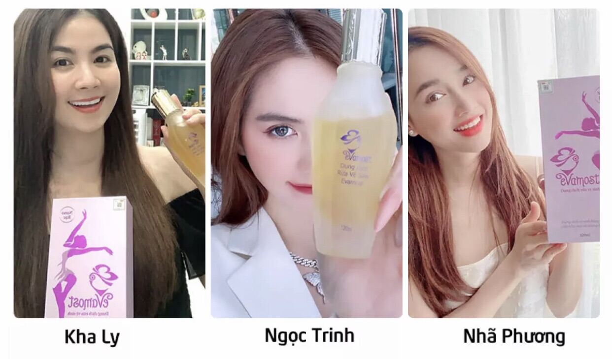 Dung Dịch Vệ Sinh Phụ Nữ EVAMOST Chính Hãng