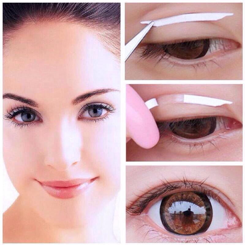 240 miếng ( 12 vỉ ) dán kích mí 2 mặt