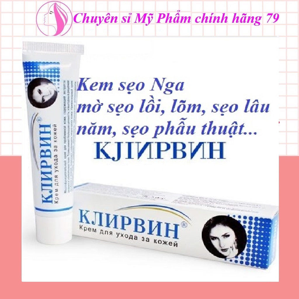 Kem sẹo Nga 25g mờ thâm hết sẹo Gel tẩy nốt ruồi kem hết Sẹo rỗ Sẹo Lồi Sẹo lõm Rạn da Sẹo phẫu thuật