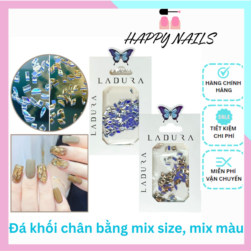 Đá khối nail mix 100 viên - set đá khối chân bằng mix size mix mẫu túi 100 viên , đá hình chân bằng gói 100 viên, set 100 viên đá chân bằng - đá khối nhân tạo đính móng tay đa dạng kiểu dáng, màu sắc sang chảnh chuẩn thời thượng