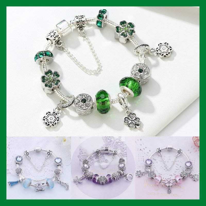 ❇   VÒNG TAY CHARM PHA LÊ NHIỀU MÀU