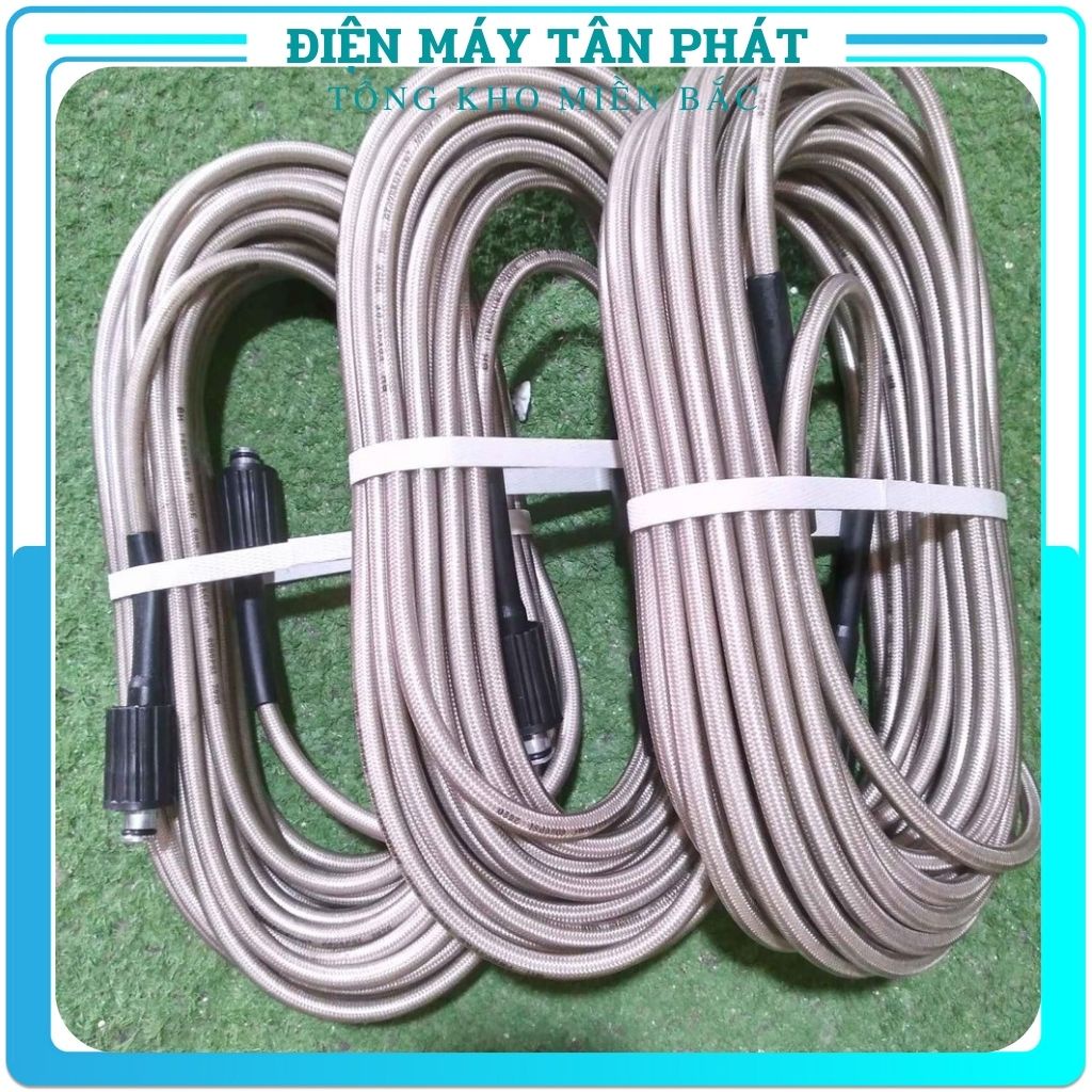 Bộ ống dây nối vòi xịt tăng áp lực cấp nước máy rửa xe giá rẻ