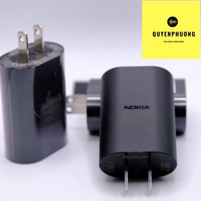 Củ sạc nhanh nokia 18w ad-18we quick charge 3.0 zin chính hãng