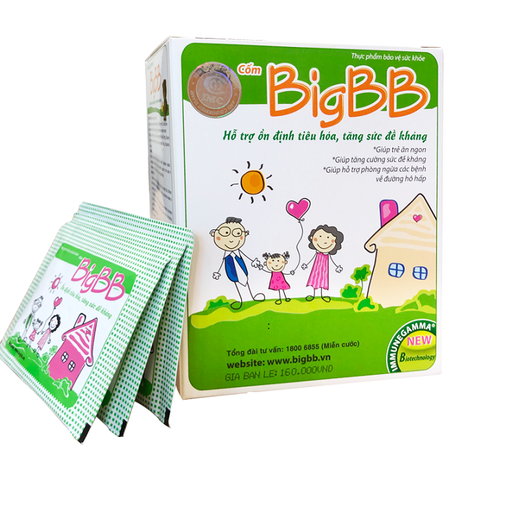Combo 2 hộp thuoc giúp trẻ ăn ngon BigBB Xanh – Trẻ Ăn Ngon, Khoẻ Đường Hô Hấp-HÀNG CHÍNH HÃNG