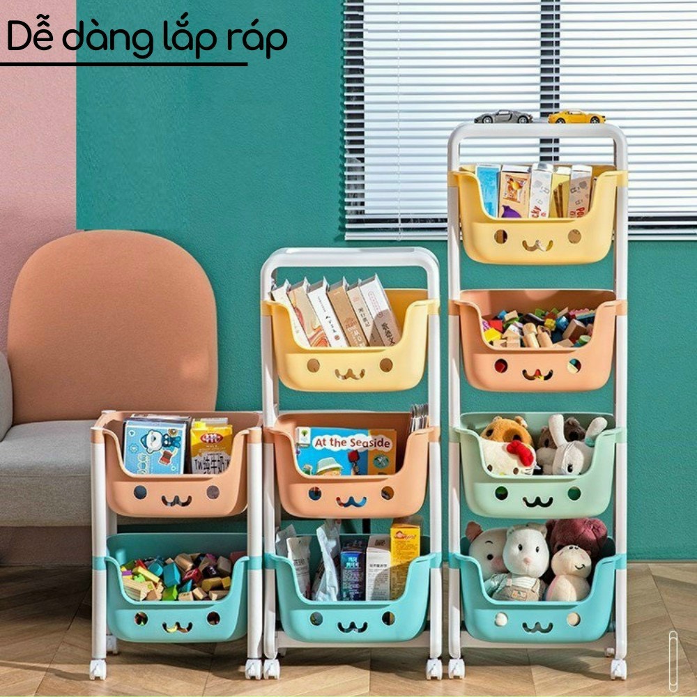 Kệ gấu đa năng đựng đồ chơi cho bé