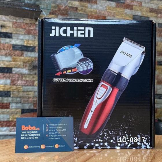 Tông đơ cắt tóc, tông đơ hớt tóc Jichen 0817 - tặng kèm nhiều phụ kiện