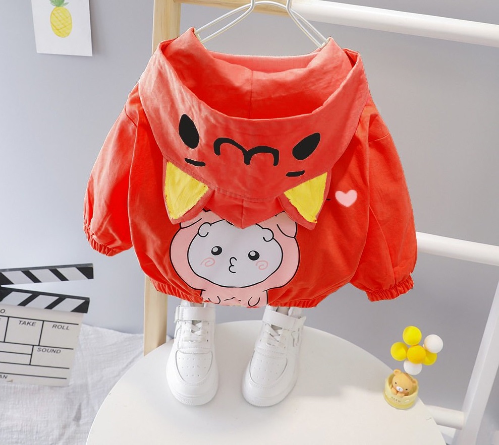 💖 quần áo trẻ em 💖 áo khoác trẻ em in hình cừu non đáng yêu ngộ nghĩnh cho bé - size từ 7-32 kg