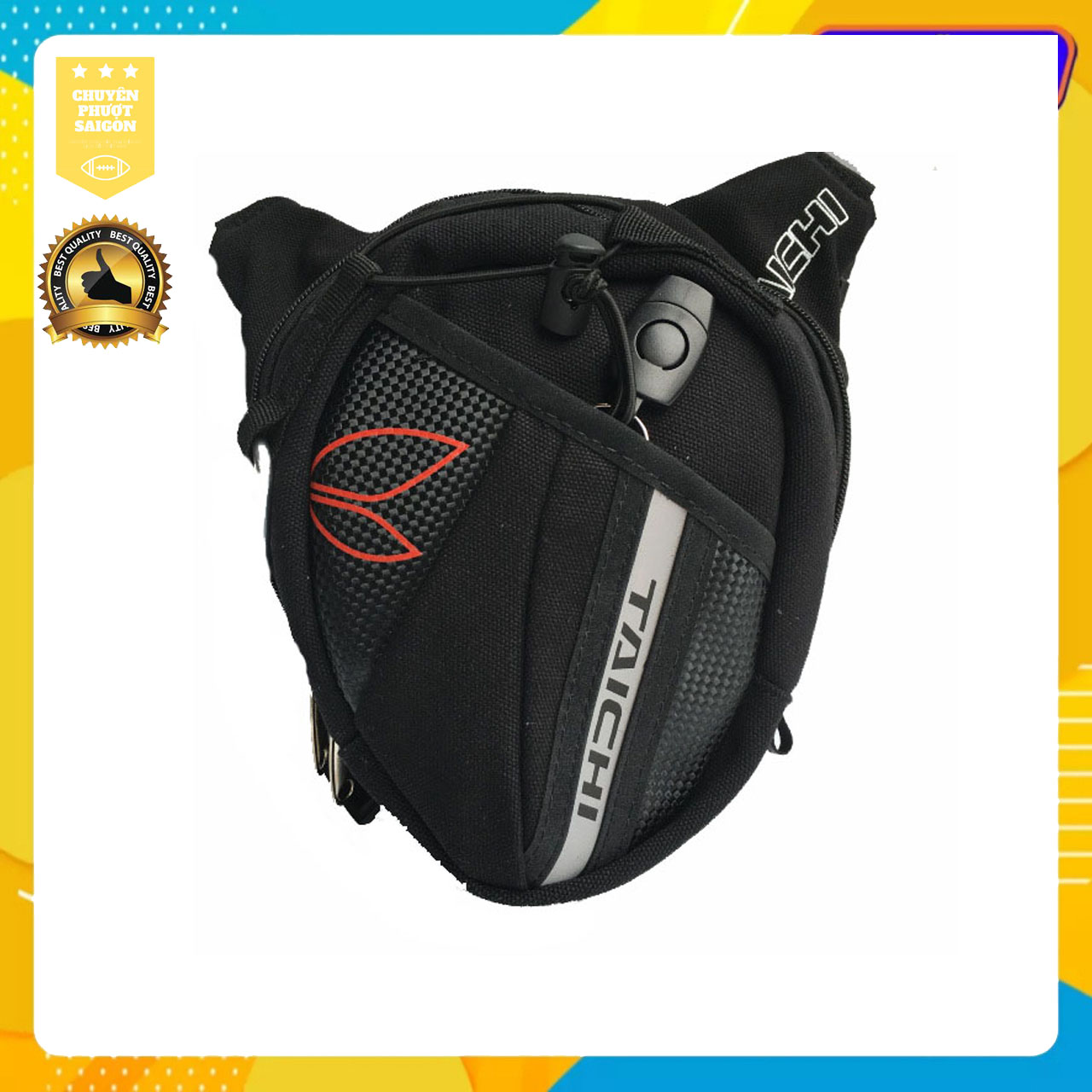 [HCM]TÚI ĐEO ĐÙI ĐEO HÔNG TAI-CHI ĐA NĂNG 2IN1