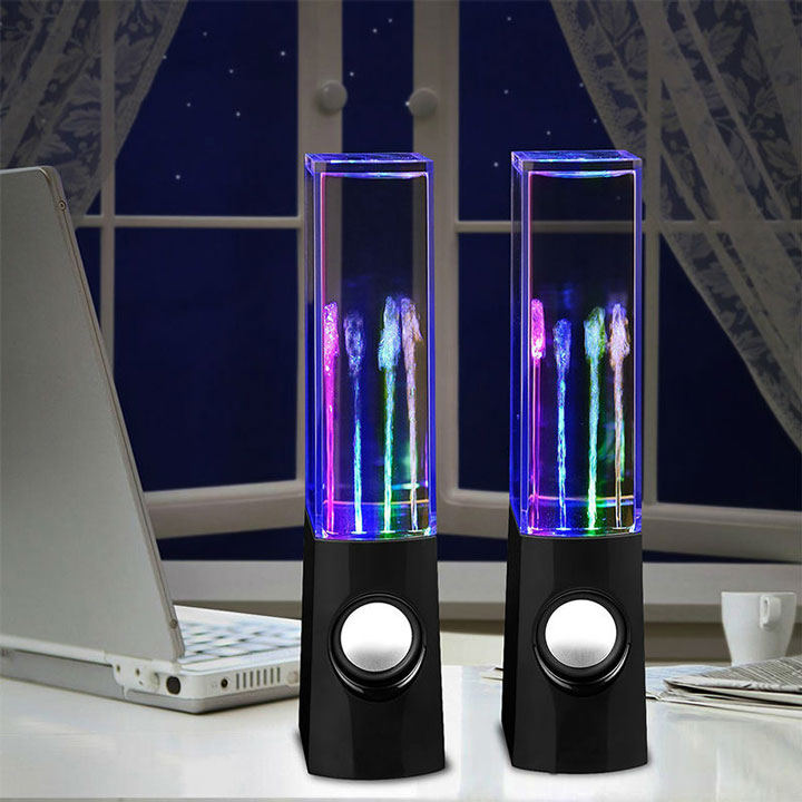 (Loa Nghe Hay) Loa nhạc nước 3D Water Speaker (Đen) - Loa Nhạc Nước 3D Cực Đẹp - Loa Nhạc Nước 3D Nhảy Theo Điệu Nhạc Cao Cấp 2020.