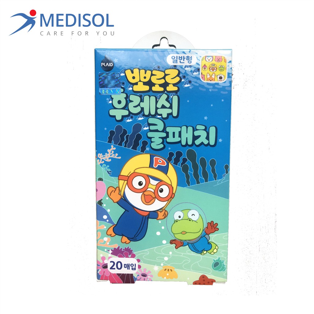 Băng Keo Cá Nhân Pororo Fresh Cool
