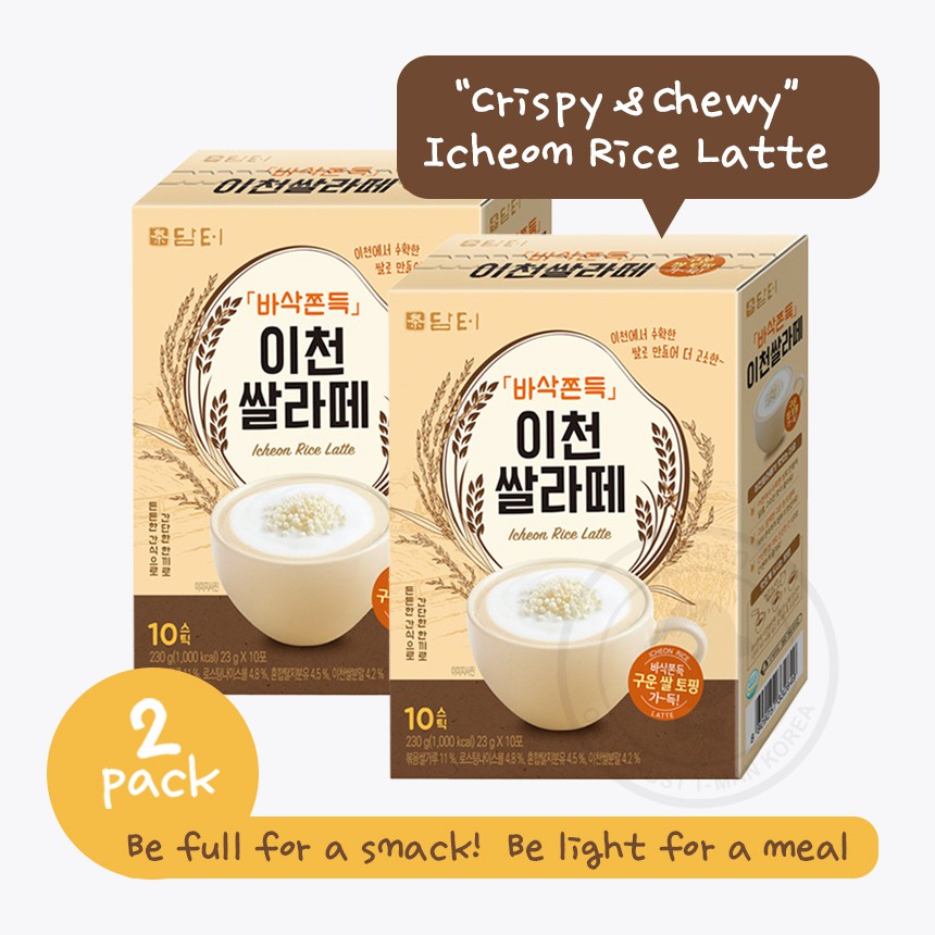 Latte gạo rang Icheon Damtuh Hàn Quốc 230g