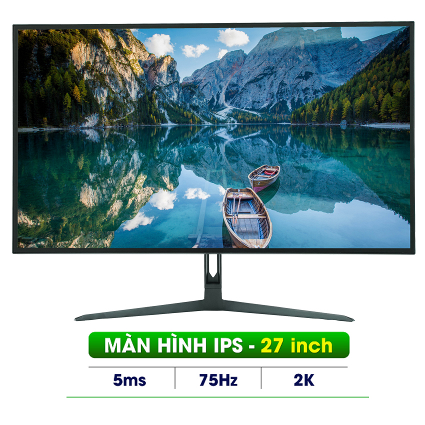 Màn Hình Máy Tính Tomko 27 inch 2k Tràn Viền Gaming T2721Q-2K, Màn Hình Tomko 27 inch Cong FHD, Hình