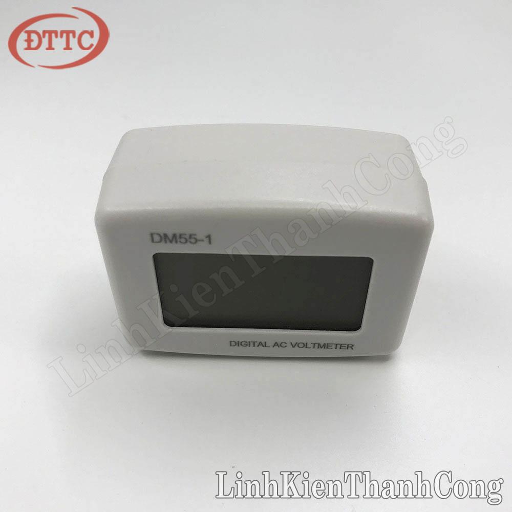 Đồng hồ đo điện áp ac 80-300vac dm55-1