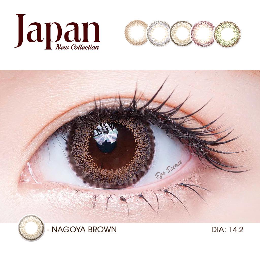 Kính Áp Tròng Eye Secret màu Nagoya Brown  (Nâu) - Dòng 1 Ngày