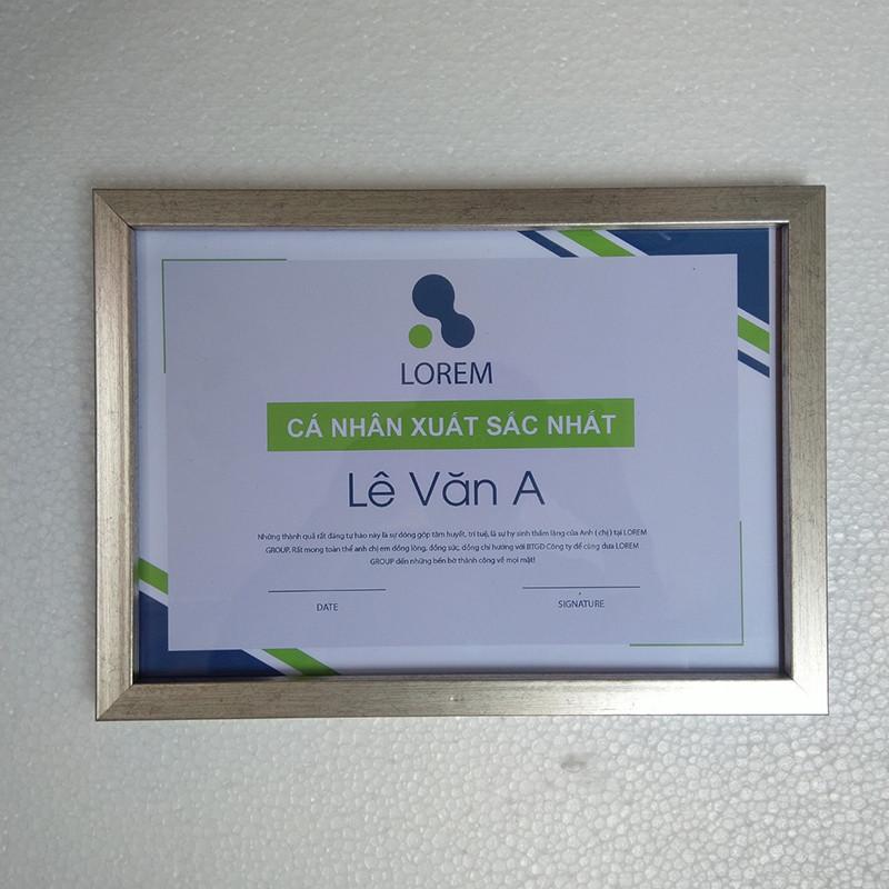 [HCM]Khung bằng khen A5 15x21cm - Khung hình nhiều màu nhiều mẫu wk274