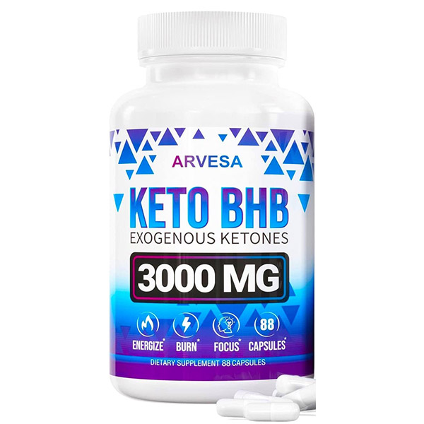 [HCM]Arvesa Keto BHB 88 viên hỗ trợ Giảm cân