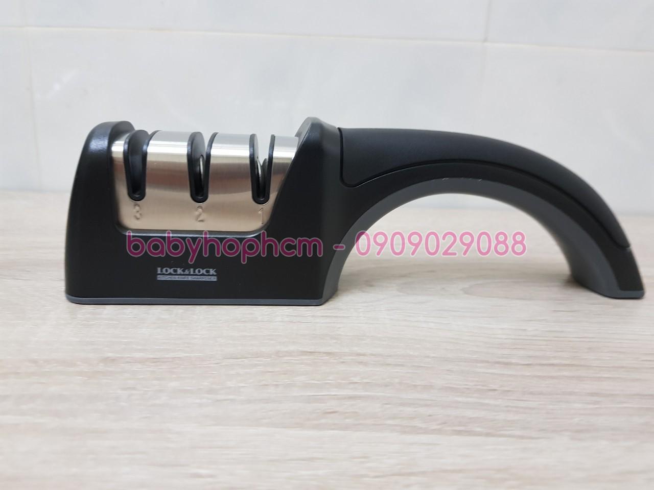 Dụng cụ mài dao kéo 3 lớp 3 chức năng Lock&Lock CKK112