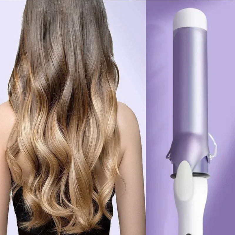 32Mm Chuyên Nghiệp Tóc Curler 30 Giây Nhanh Chóng Làm Nóng Uốn Tóc Bồng Uốn Ion Âm Uốn Thùng Sóng Lớn Tóc Sắt