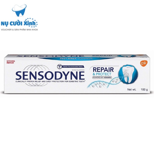 Kem đánh răng Sensodyne Repair Protect 100g - Bảo vệ và phục hồi răng nhạy cảm