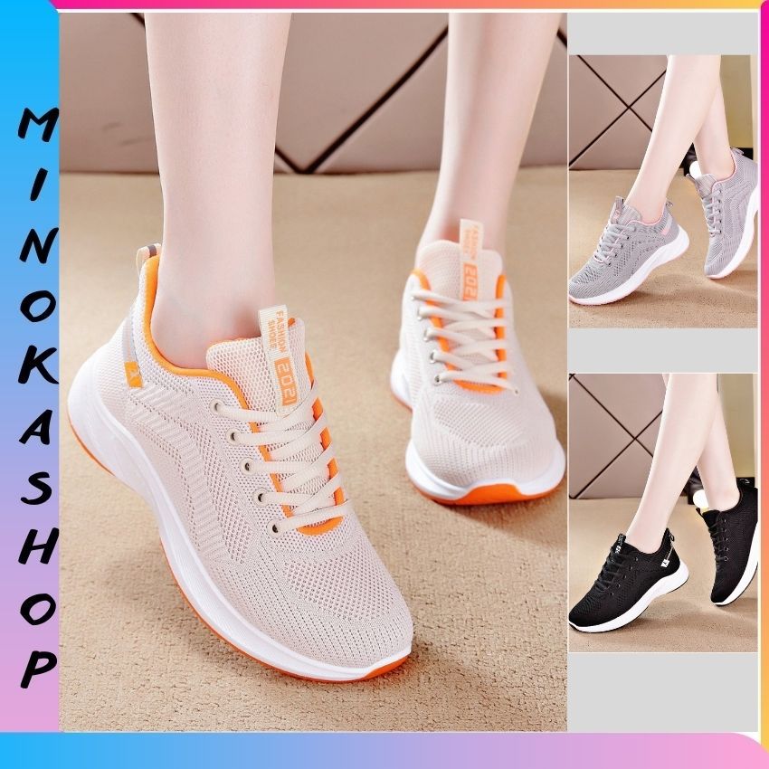 Giày nữ thể thao phiên bản 2022 cao cấp đa năng năng đi làm,tập gym,chơi thể thao minoka shop