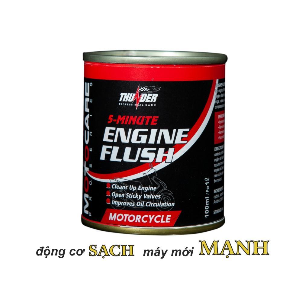 Súc rửa Nhớt trong động cơ 5-Minute Thunder Engine Flush 100ml