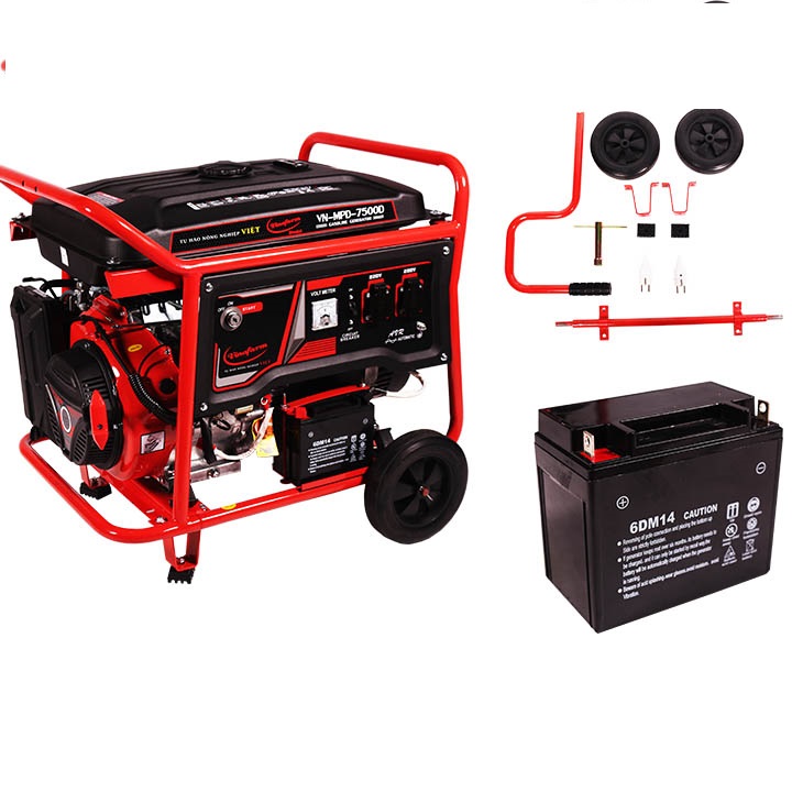 Máy phát điện 5kw chạy xăng vinafarm 7500d