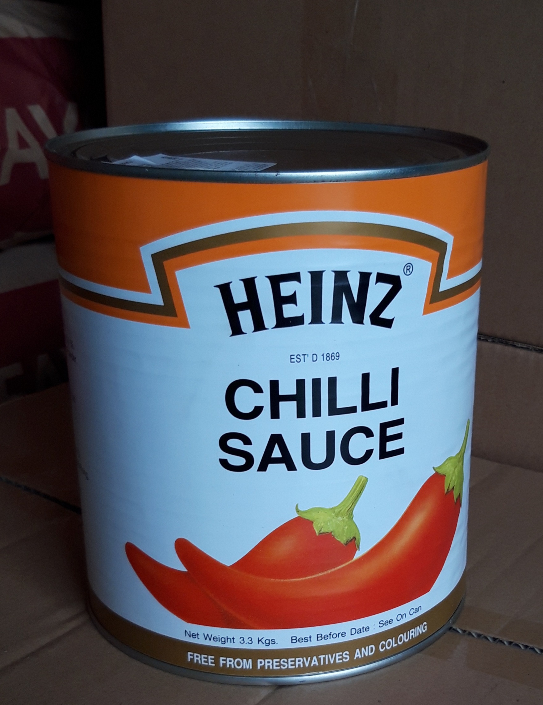 TƯƠNG ỚT HEINZ CHILLI SAUCE CAN 3.3KG