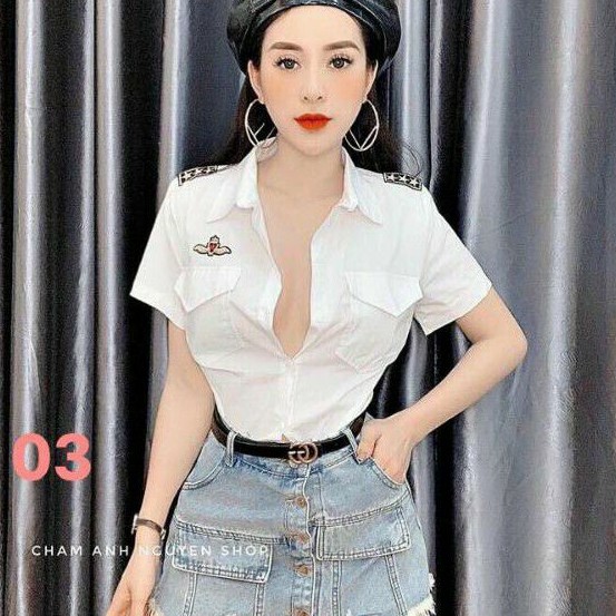 Áo Sơ Mi Cơ Trưởng Nữ Hot Trend.