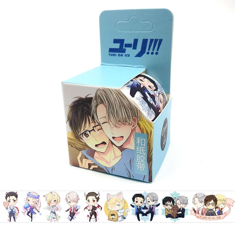 Giảm giá Băng Dính Washi Tape Trong Suốt Họa Tiết Hoạt Hình Anime 5cm x 3m  - BeeCost