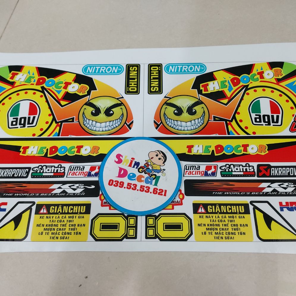 Tem cub cốp tròn mặt trời